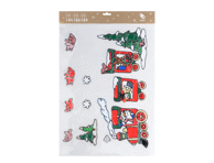 Kalėdinė dekoracija, lipdukas ant lango, 38x56cm