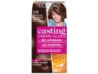 Plaukų dažai L'OREAL CASTING 518, 1 vnt.