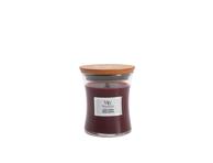 Aromatinė žvakė WOODWICK 85g,juod.vyšn