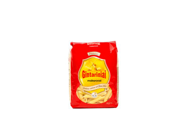 GINTARINIAI makaronai (vamzdeliai), 400 g