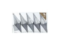 Plastikiniai Kalėdų eglutės žaisliukai 5vnt,2 spalvos,15cm