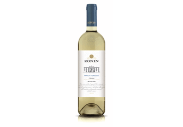 Baltasis sausas vynas ZONIN PINOT GRIGIO, 750 ml