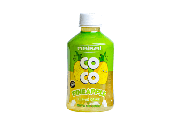Gėrimas su kokosų gabaliukais MAIKAI COCO, ananasų skonio, 280 ml
