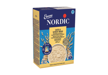 Avižiniai dribsniai NORDIC su kviečių sėlenomis, 600 g Avižiniai dribsniai NORDIC su kviečių sėlenomis, 600 g