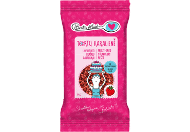 Liofilizuoti braškių gabaliukai BEATOS VIRTUVĖ, 9 g