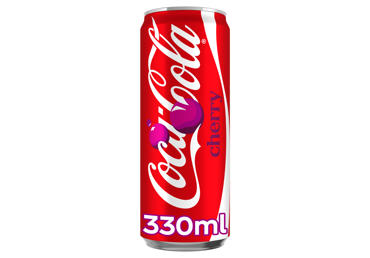 Gazuotas gėrimas Coca-Cola Cherry, 330 ml CAN