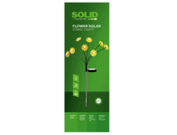 Saulės šviestuvas GĖLĖS SOLID, 1 vnt