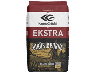 Kvietiniai KAUNO GRŪDŲ miltai EKSTRA, 405 D, 1.75 kg