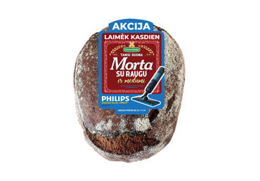 Tamsi raugo duona MORTA su medumi, 500 g - 1