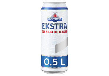 Nealkoholinis alus ŠVYTURYS EKSTRA (0.5%), 500 ml
