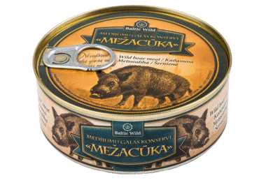 Konservuota troškinta šerniena BALTIC WILD, 250 g