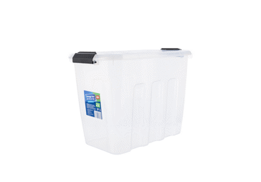 Daiktadėžė su dangčiu ir spaustukais HOME EXPERT, 22 l - 2