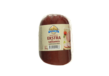 Karštai rūkytas EKSTRA saliamis, a.r., 450 g