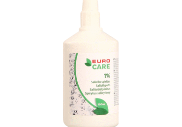 Salicilo spiritas EUROCARE, 1 %, 100 ml