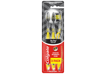 Dantų šepetėlis COLGATE ZIG ZAG, 3 vnt. Dantų šepetėlis COLGATE ZIG ZAG, 3 vnt.