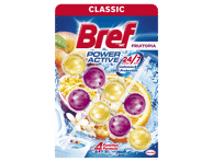 WC valiklis-gaiviklis BREF Power Aktiv Fruitopia, 2 x 50 g