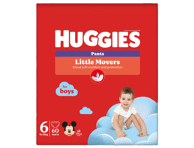 Sauskelnės-kelnaitės HUGGIES PANTS (6)berniukams (15-25 kg), 60 vnt.