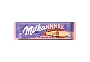 Pieninis šokoladas MILKA, braškinio sūrio pyrago skonio, 300 g