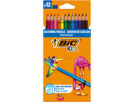 Spalvinimo pieštukai BIC TROPICOLOR 12 vnt.