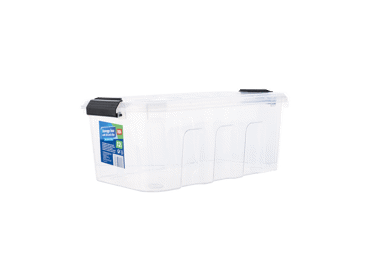 Daiktadėžė su dangčiu ir spaustukais HOME EXPERT, 12 l - 2