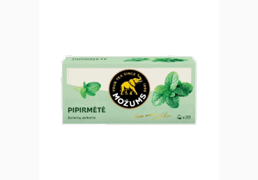Žolelių arbata MOŽUMS pipirmėtė  20x1.5 g