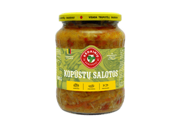 Kopūstų salotos KĖDAINIŲ KONSERVŲ, 720 g