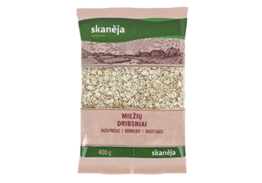 Miežiniai dribsniai SKANĖJA, 400 g Miežiniai dribsniai SKANĖJA, 400 g