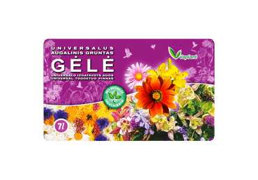 Augalinis gruntas GĖLĖ, 7L