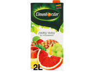 Įvairių vaisių, raudonųjų apelsinų sulčių gėrimas ELMENHORSTER, 2 l