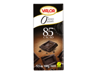 Becukris Juodas šokoladas VALOR 85%, 100 g