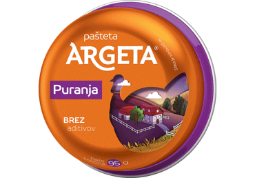 Kalakutienos paštetas ARGETA, 95 g