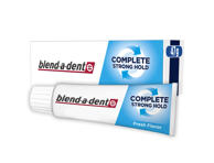 Fiksuojamasis dantų protezų kremas BLEND A DENT Complete Strong Hold, Fresh Flavor, 47 g
