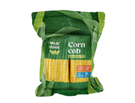 Virtos saldžiųjų kukurūzų burbuolės WELL DONE, 450 g