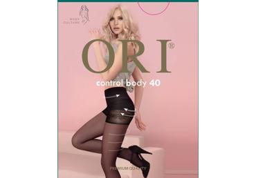 Moteriškos pėdkelnės ORI CONTROL BODY 40 , 4 dydis, grafite