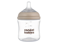 Maitinimo buteliukas su žinduku CANPOL BABIES Natural shape 35/400, 150 ml