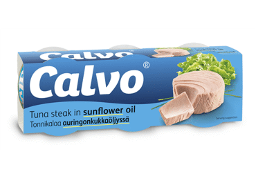 Nesmulkinti tunai aliejuje CALVO, 240 g