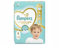 Sauskelnės PAMPERS Premium Care, Value Pack, 6 dydis, 38 vnt.