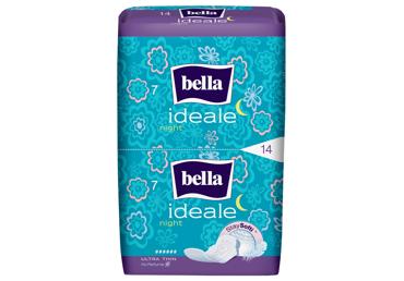 Naktiniai higieniniai paketai BELLA Ideale, 14 vnt.