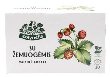 Vaisinė arbata VASAROS SKONIS su žemuogėmis, 50 g