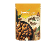 Kepinti migdolų riešutai SEEBERGER, 150 g