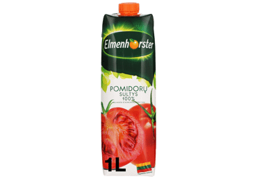 Pomidorų sultys ELMENHORSTER (100%), 1 l