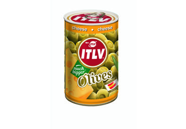 Žaliosios alyvuogės ITLV su sūrio įdaru, 300 g