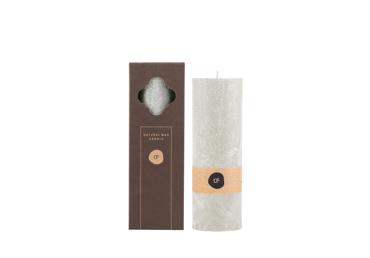 Kvepianti palmių vaško žvakė balta CANDLE FAMILY, 16 cm