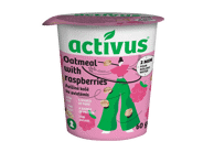 Avižinių dribsnių košė ACTIVUS (su avietėmis), 60 g