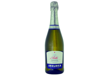Putojantis baltasis saldus vynas ARALDICA ASTI, 750 ml