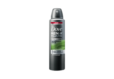 Vyriškas puršk. dezodorantas DOVE MEN+ CARE (MINERAL&SAGE), 150 ml Vyriškas puršk. dezodorantas DOVE MEN+ CARE (MINERAL&SAGE), 150 ml