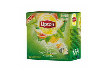 Žalioji arbata LIPTON su greipfrutų žievel. ir kriaušių gab., 30 g Žalioji arbata LIPTON su greipfrutų žievel. ir kriaušių gab., 30 g