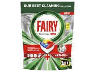 Indaplovių kapsulės FAIRY PLATINUM PLUS LEMON, 40 vnt.