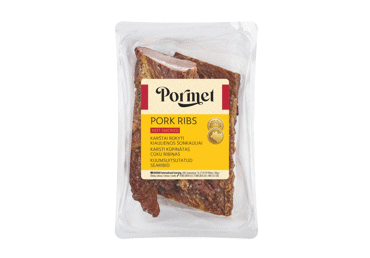 Karštai rūkyti kiaulienos šonkauliukai PORMET, I r., 1 kg
