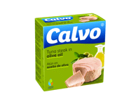 Nesmulkintas tunas alyvuogių aliejuje CALVO, 160 g